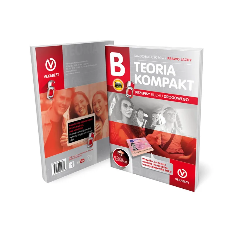 Poolstalig auto theorieboek van VekaBest